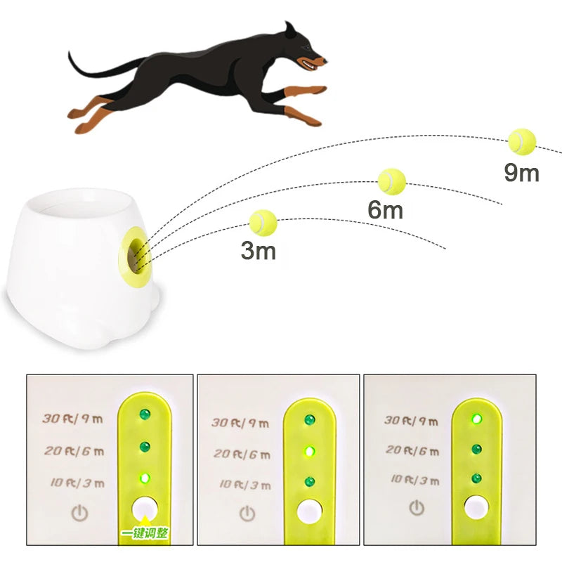 LAZYCAT™Automatic Tennis Ball Launcher for Dogs